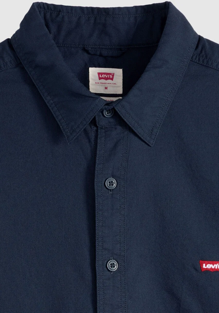 Рубашка LEVI'S Regular fit на пуговицах, цвет морской синий — фото 4