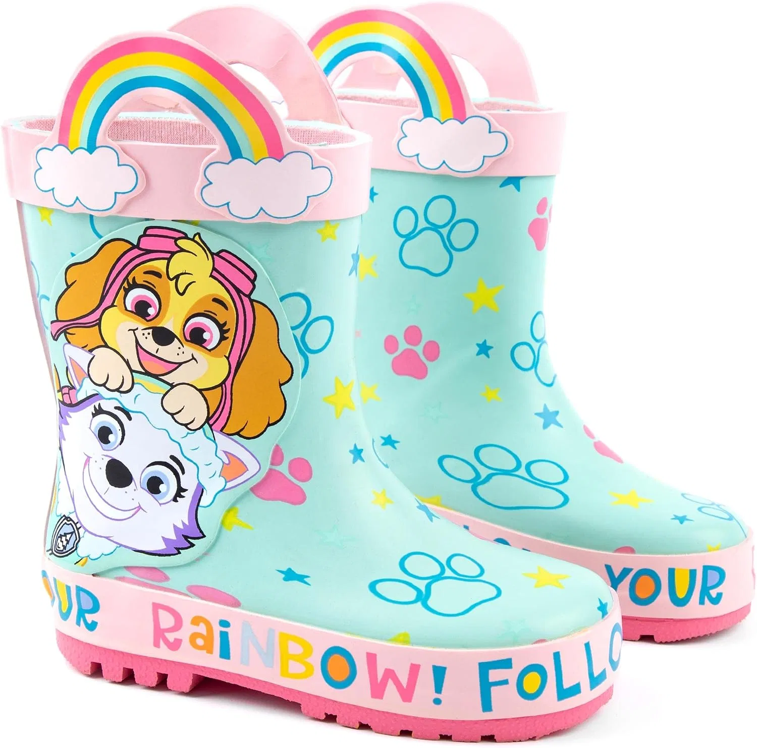 Детские сапоги резиновые с принтом Skye & Everest Paw Patrol, Multicoloured