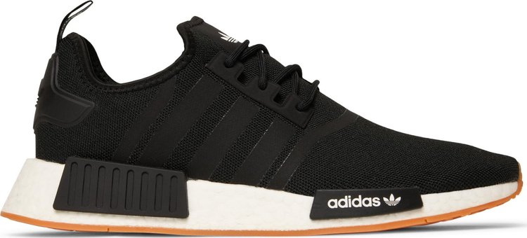 Кроссовки Adidas NMD_R1 Primeblue 'Black Gum', черный - фото