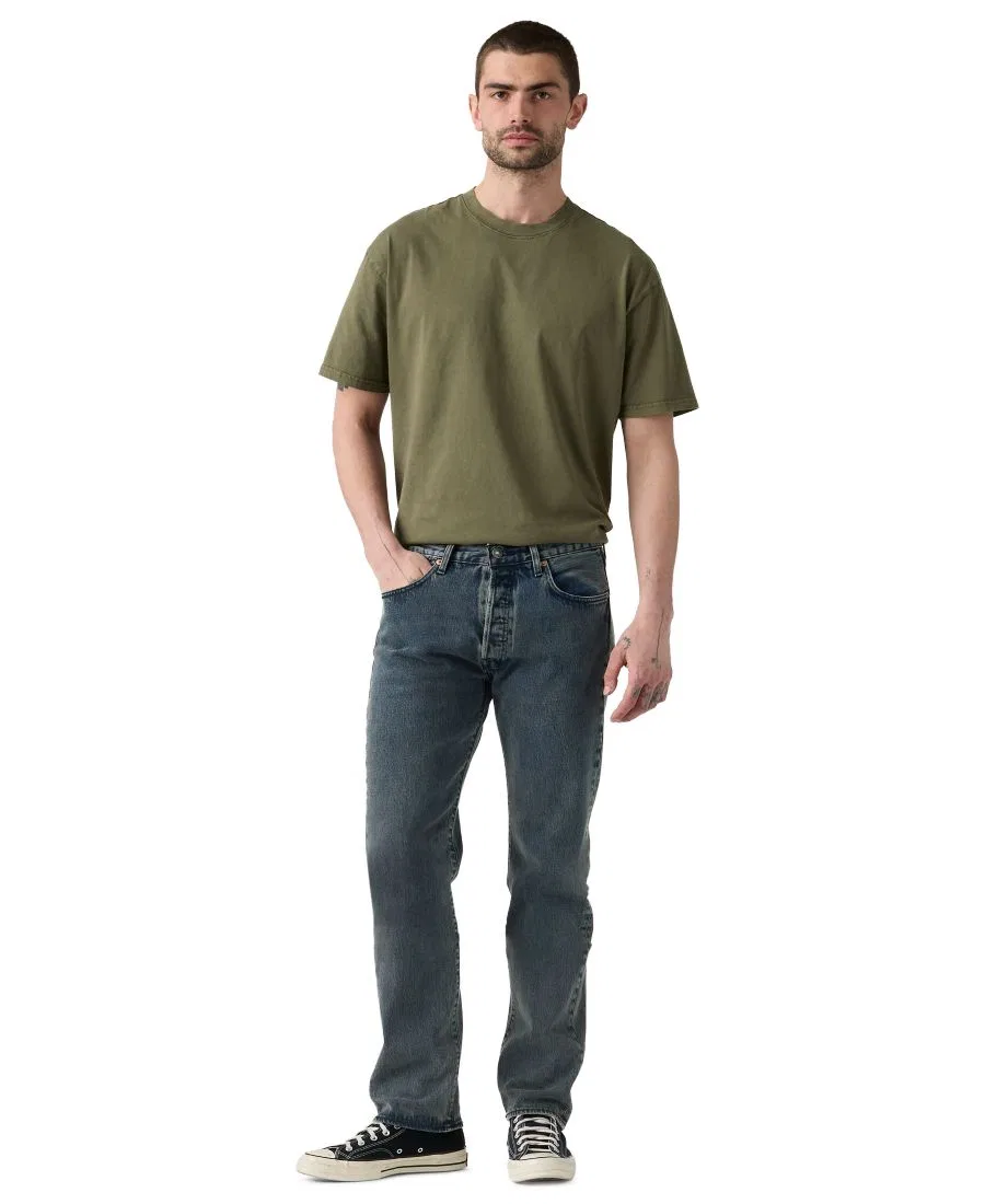 Джинсы классические прямые 501 Regular-Fit с пуговичной застежкой Levi's, Late Night Dinner — фото 3