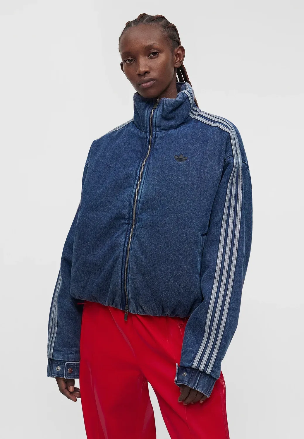 Firebird - джинсовая куртка Adidas Originals, Indigo Denim — фото 4