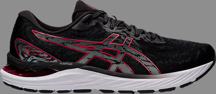 

Кроссовки gel cumulus 23 'black electric red' Asics, черный