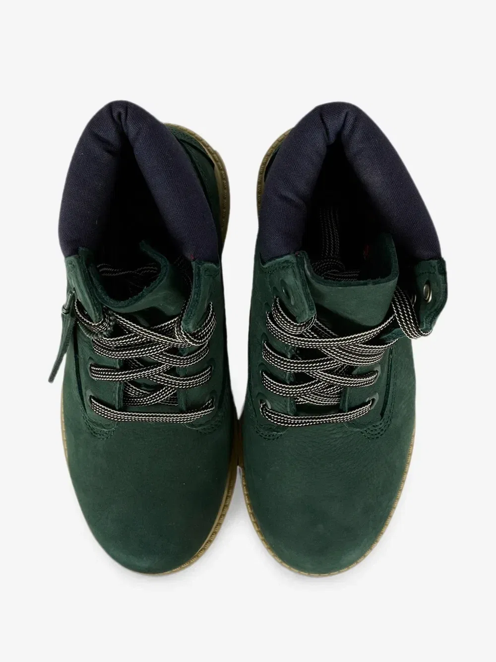 Непромокаемые ботинки на шнуровке Timberland Kids, зеленый — фото 3