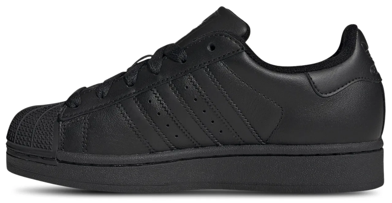 Кроссовки для мальчиков Superstar II Adidas, черный — фото 2