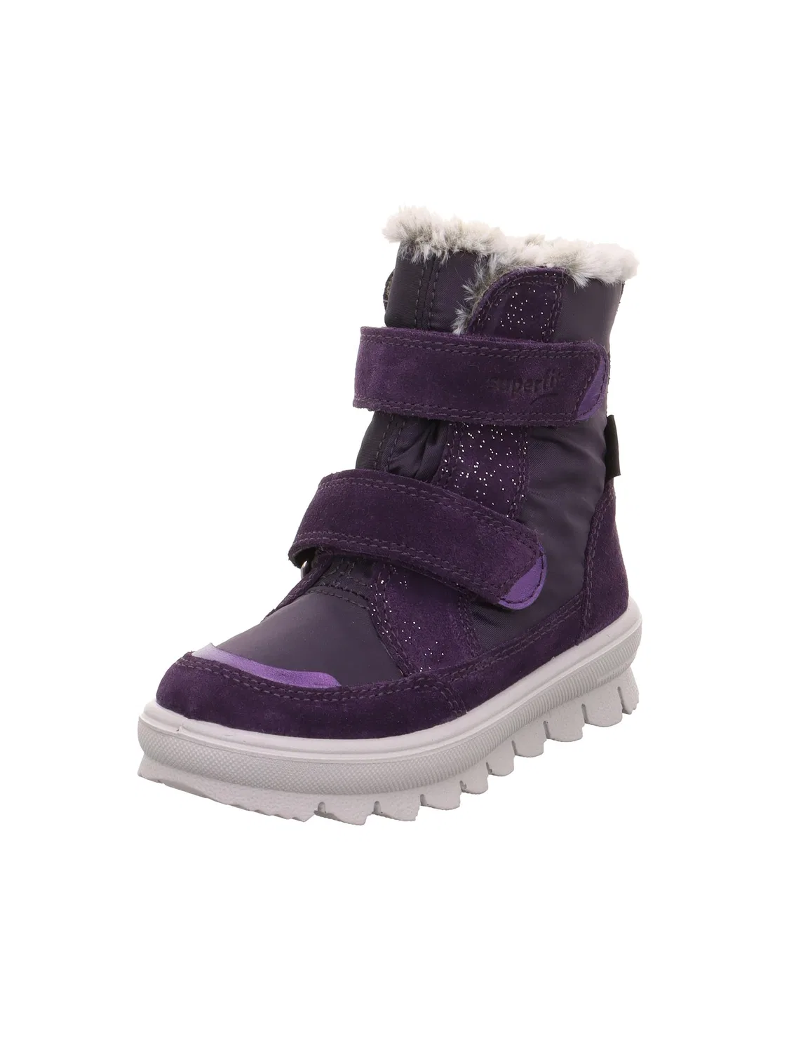 Детский снежный ботинок для девочек Flavia Warm Gefütterte Gore-tex Superfit, Purple 8500