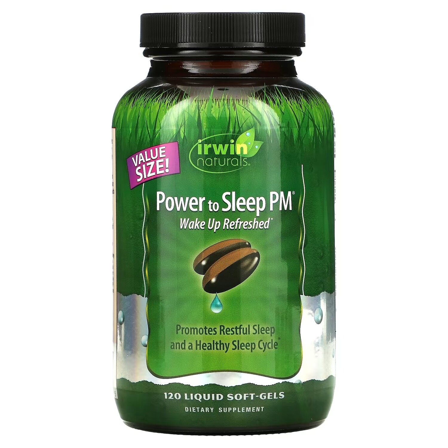 

Снотворное Irwin Naturals Power to Sleep, 120 мягких капсул