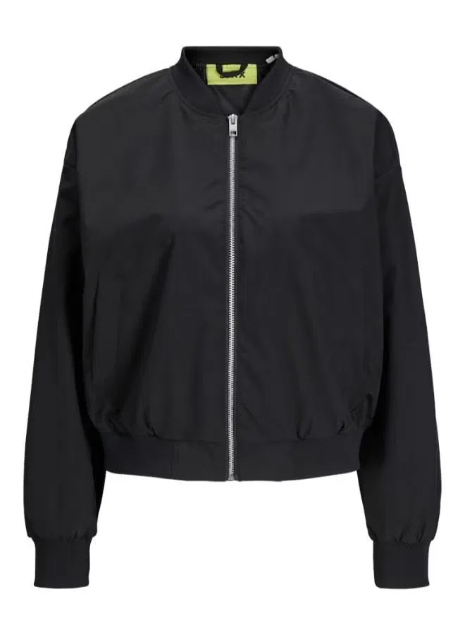 Куртка-бомбер Youth regular fit Jack & Jones Junior, черный