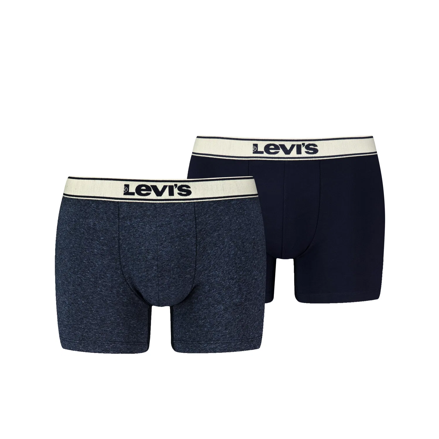 Мужские боксеры с длинной ногой Levi's, Navy Melange