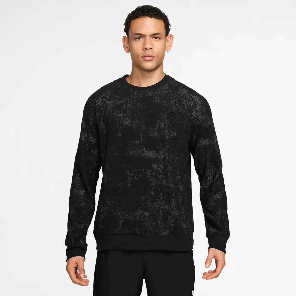 Мужская толстовка из полиэстера Nike, Negro