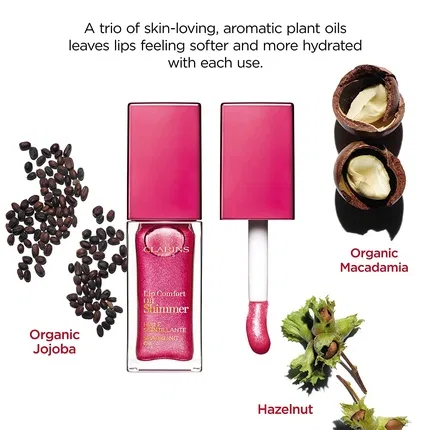 Масло для губ с шиммером 06 Pop Coral Clarins, Pop Coral
