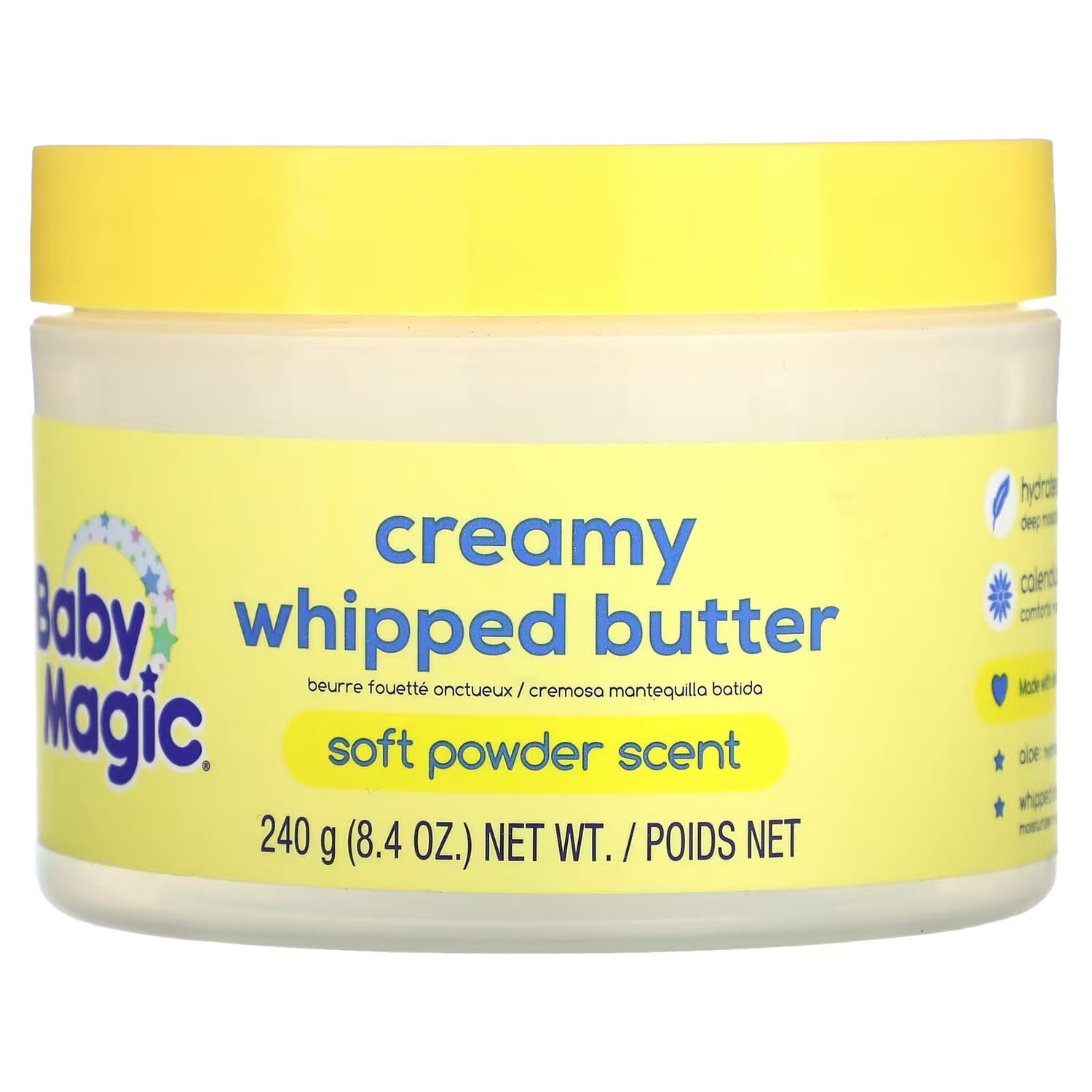 

Мягкий порошок со взбитым маслом Baby Magic Creamy, 8,4 унции (240 г)