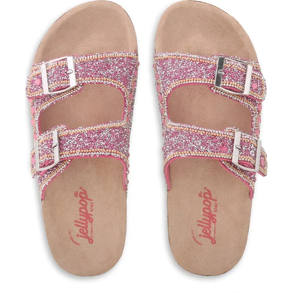 Детские сандалии Miko с анатомической стелькой Jellypop, Pink Multi — фото 4