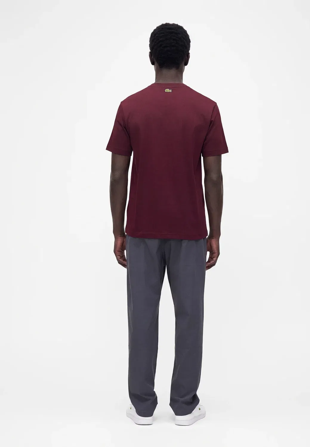 Футболка унисекс - базовая модель Lacoste, Oxalis — фото 3