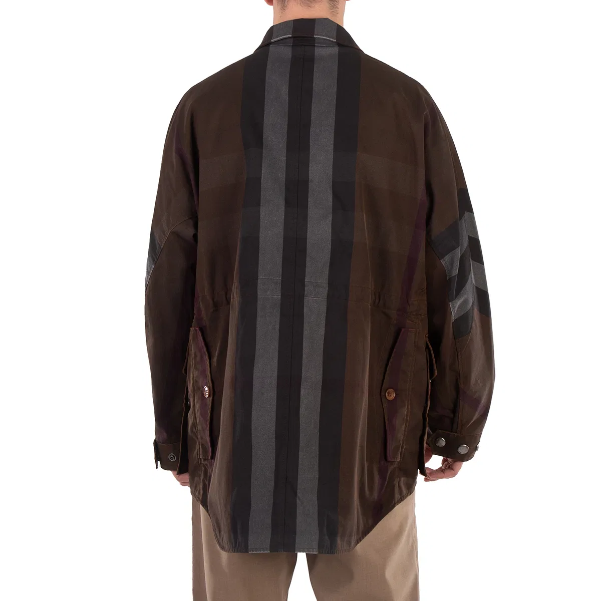 Куртка-полевка Burberry Dark Birch Brown Check — фото 3