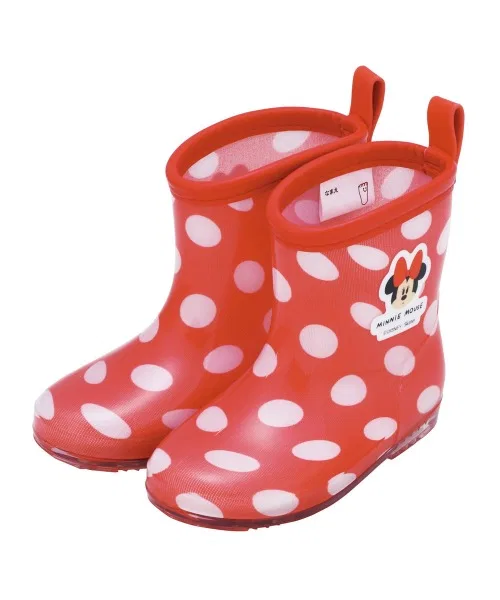 Детские резиновые сапоги с принтом 15 см 16 см 17 см Skater, Red