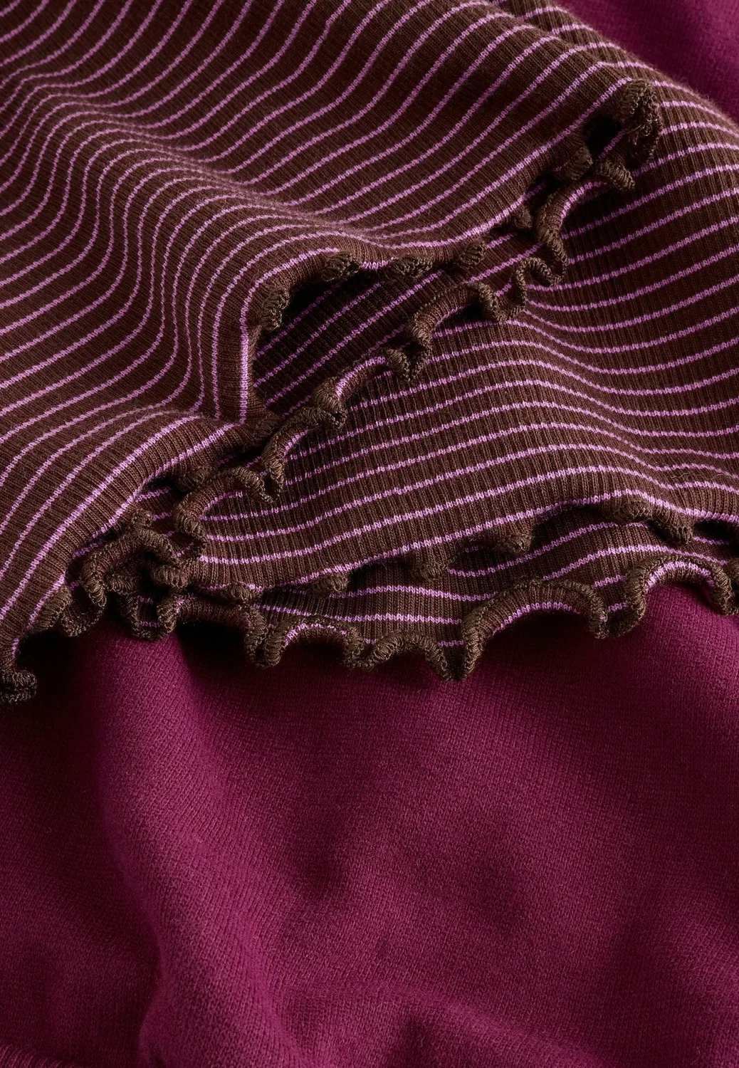 Комплект из толстовки и расклешенных леггинсов - толстовка Next, Dark Purple Star — фото 4
