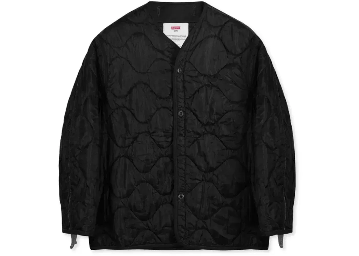 Мужская куртка-пуховик M-65 с принтом Supreme OAMC Overdyed Vintage Military Liner, Black