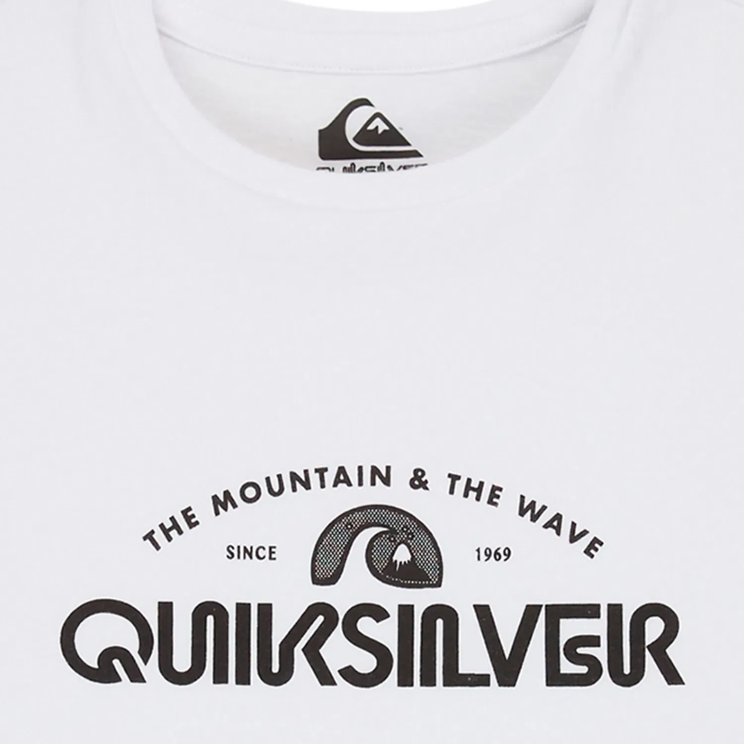 Детская футболка для мальчиков с принтом Quiksilver, Blanco — фото 3