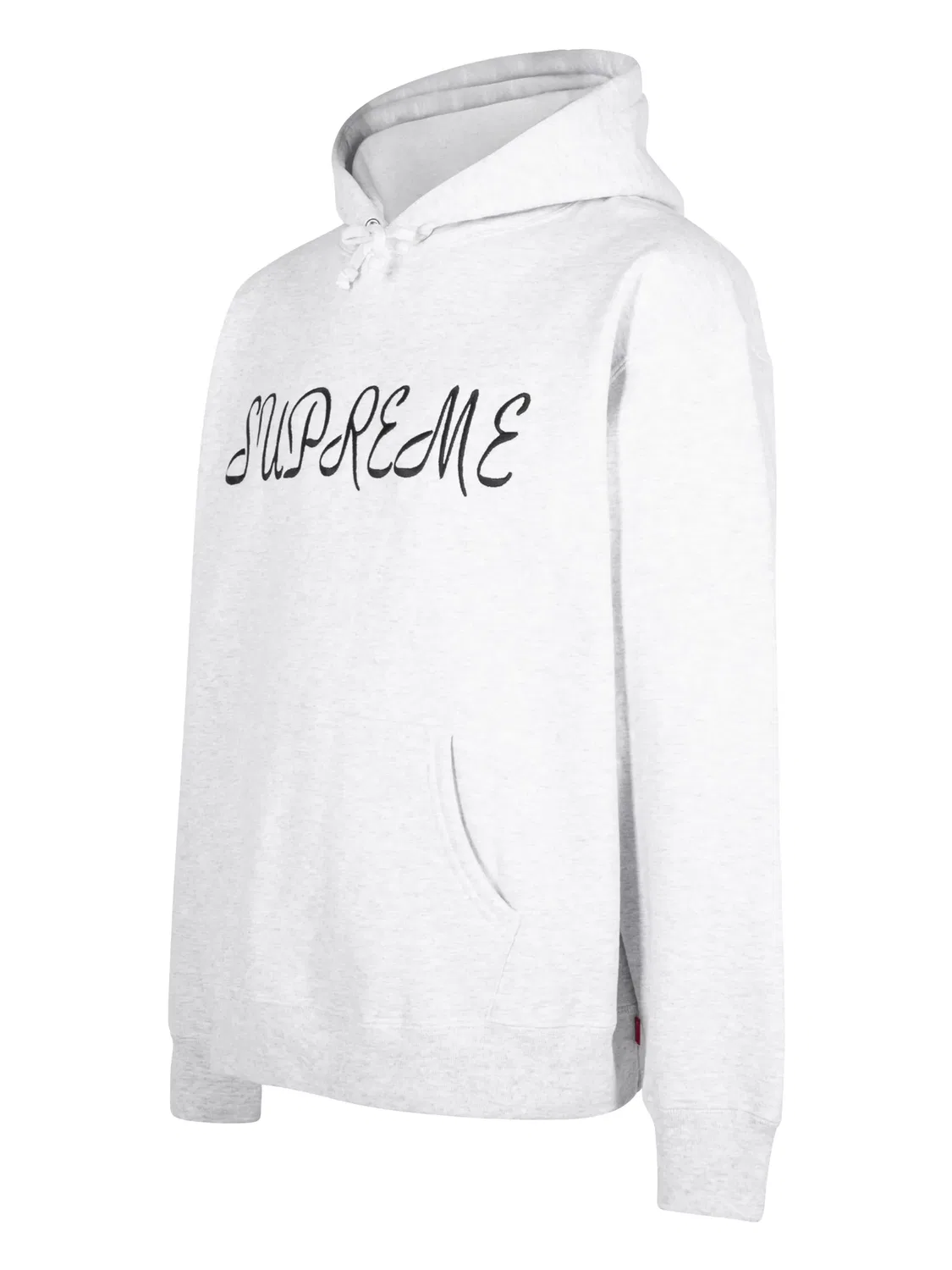Supreme Худи Script серый — фото 2