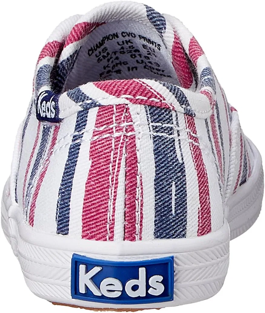 Детские кеды с принтом Champion CVO Prints Keds, Navy/Red Strip — фото 3