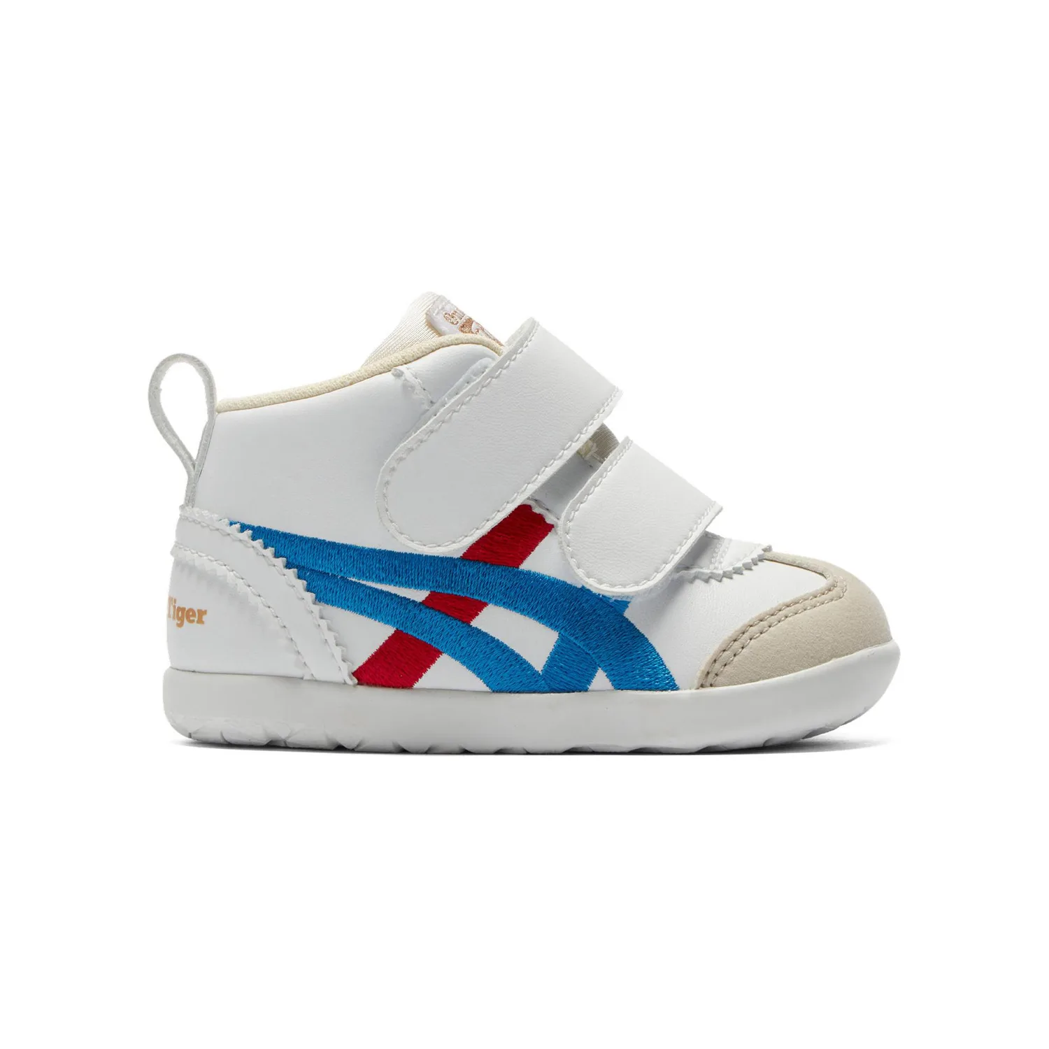 Onitsuka Tiger Кроссовки MEXICO 66 FIRST KIDS Slip Resistant Mid top White Blue Red — фото 4