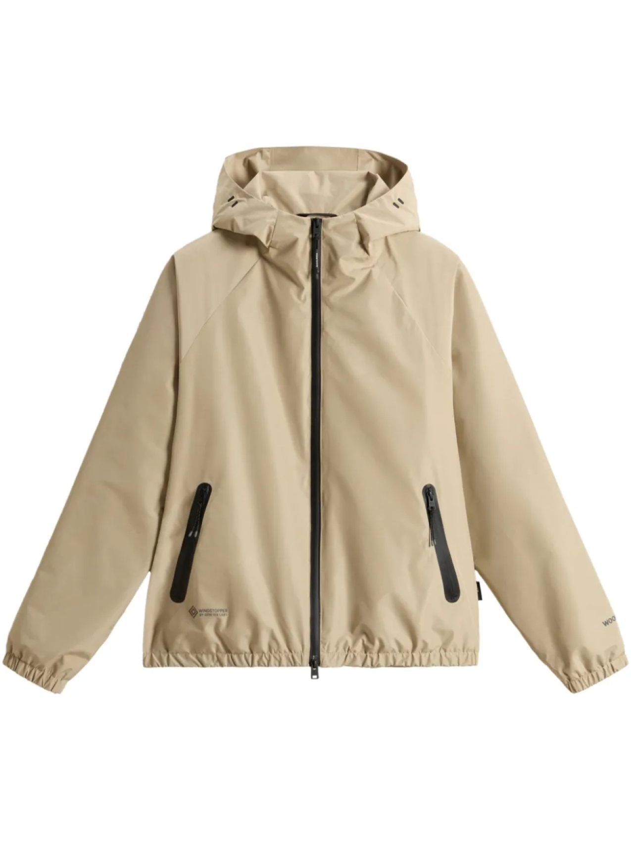 

Куртка Woolrich с капюшоном и застежкой-молнией, нейтральный