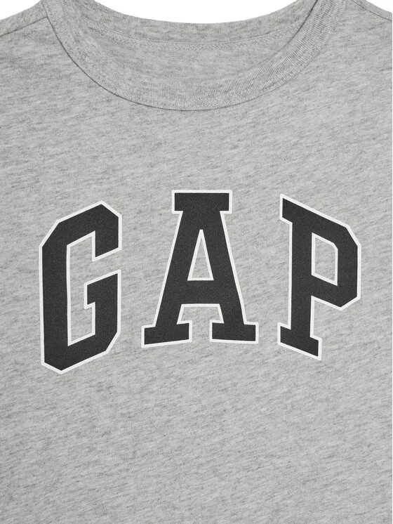 Футболка regular fit Gap, серый — фото 3