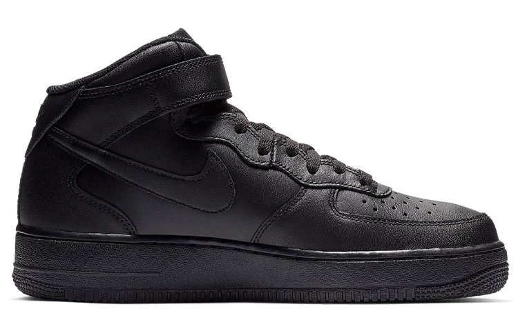 Кроссовки Nike Air Force 1 Mid '07, черный — фото 2