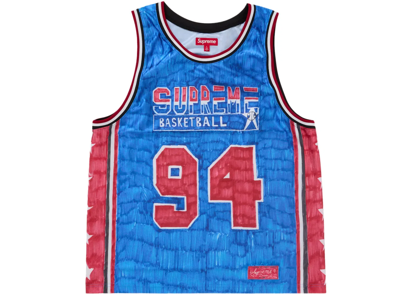 Мужская баскетбольная джерси Supreme Jersey, Multicolor