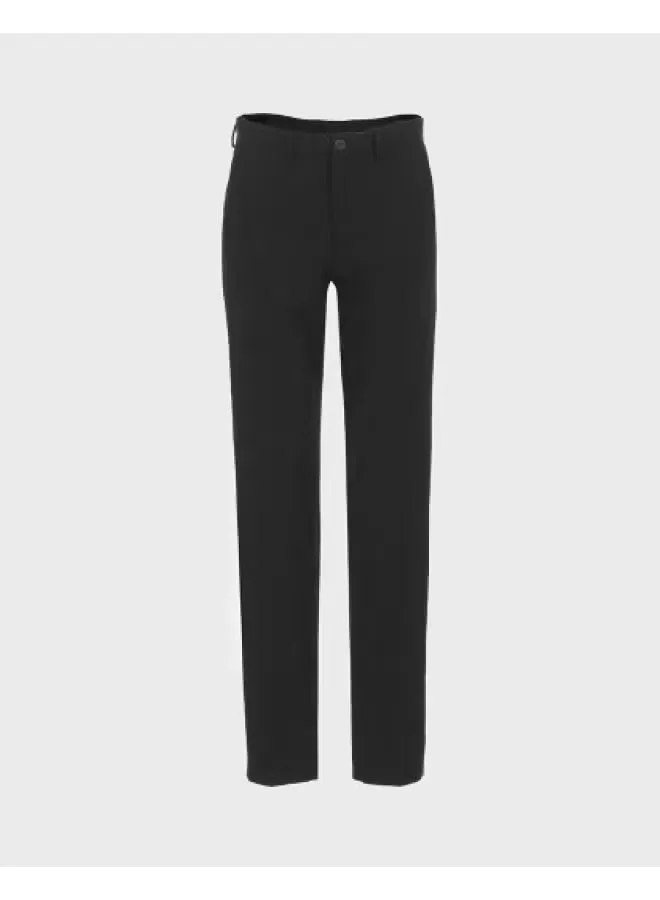 Брюки прямые офисные Zara, черный