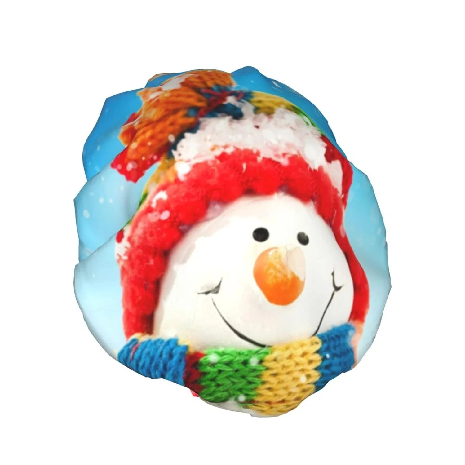 Шапочка для душа Ice Santa Claus Print, Oudrspo, 1 шт, 27 см, Черный — фото 2