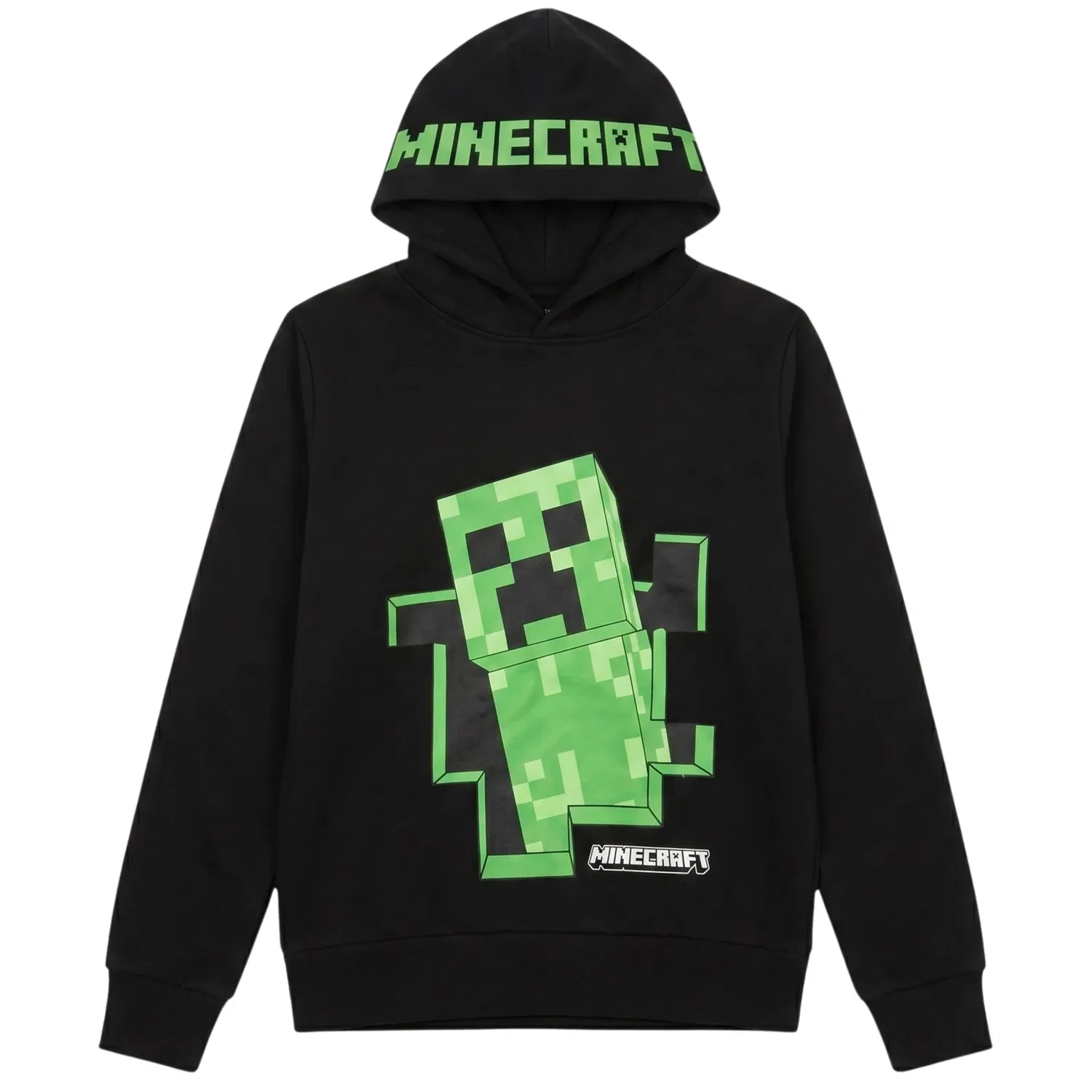 Худи с капюшоном Minecraft, черный