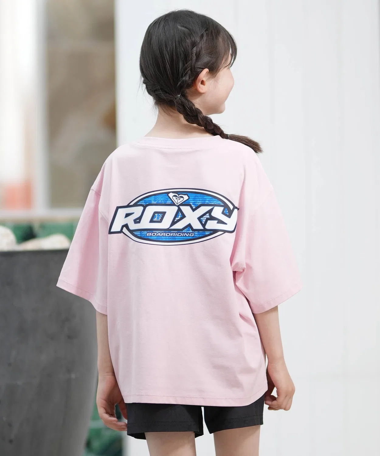 Детская футболка с коротким рукавом Mini Surf Soul Rash Tee ROXY, Light Pink