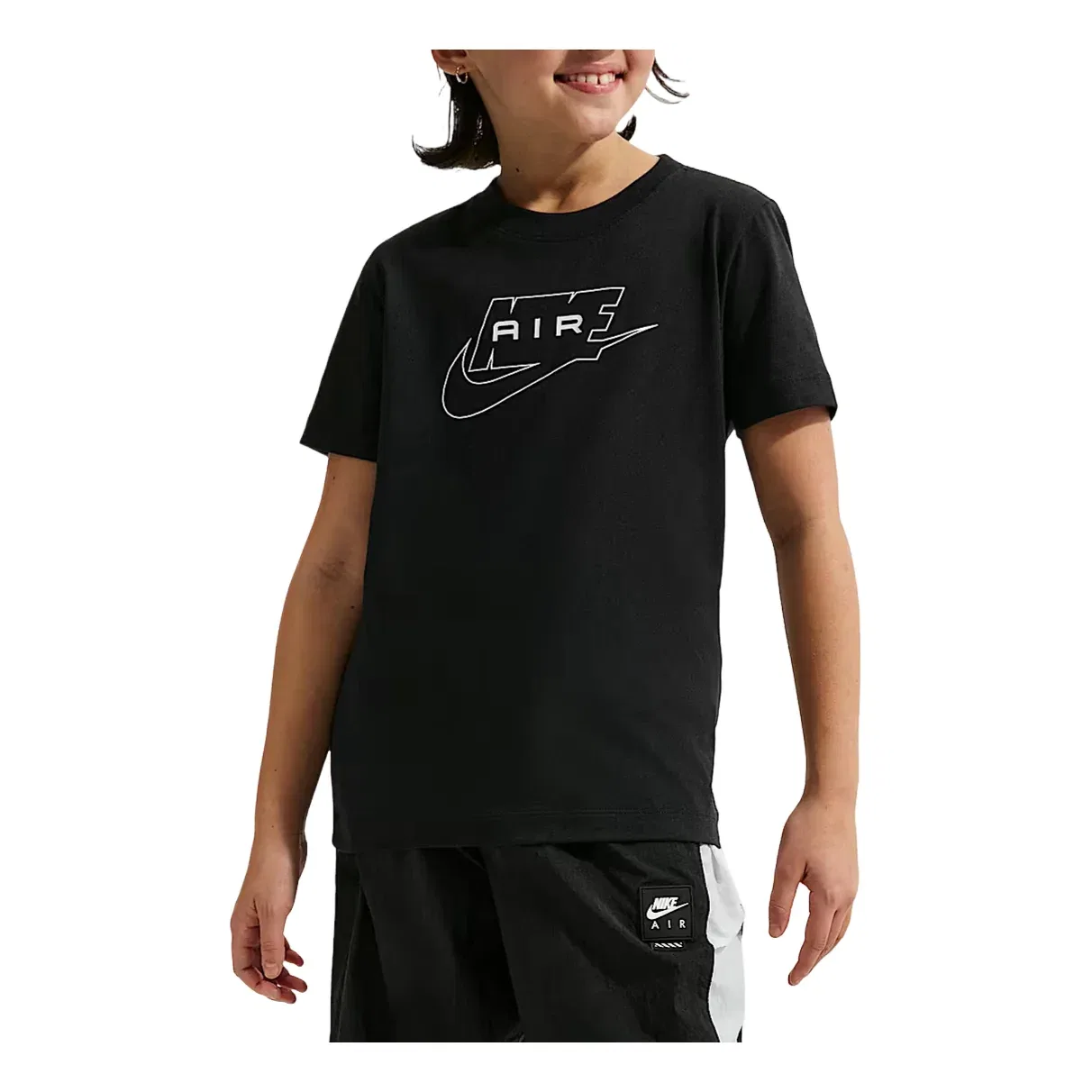 Детская футболка Sportswear T-Shirt 'Black' Nike, черный