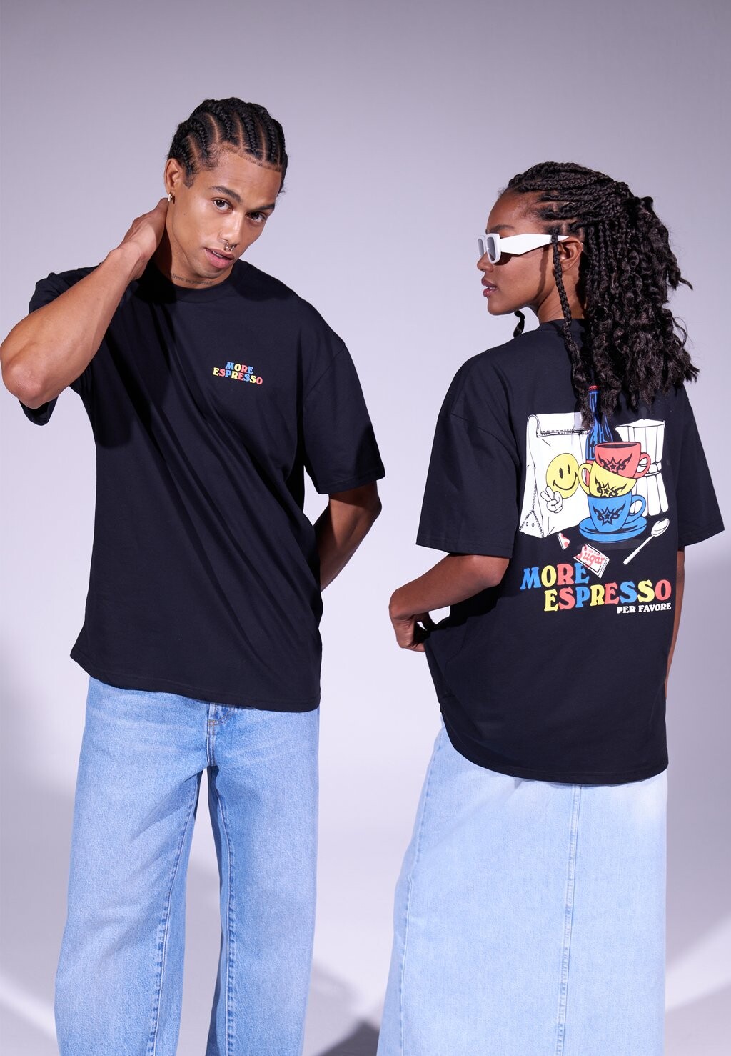 

Футболка с принтом UNISEX YOURTURN, черный