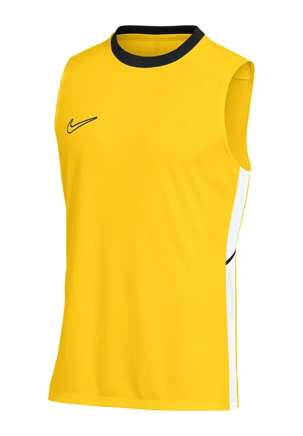 Футболка дышащая Academy 25 T-shirt Fussball, Nike Performance, Yellow Black White, черный/желтый