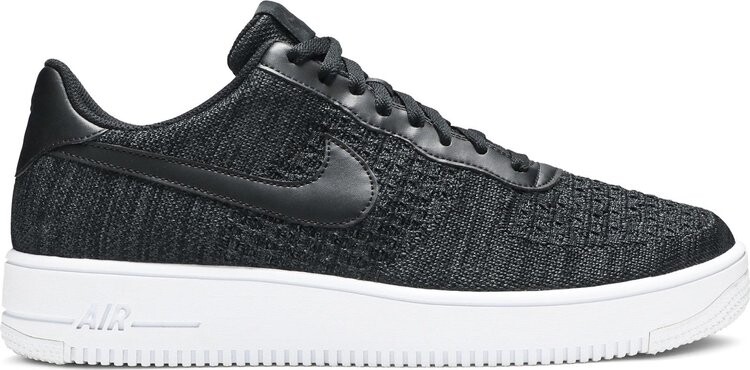 

Кроссовки Nike Air Force 1 Flyknit 2.0 'Black Anthracite', черный, Черный;серый, Кроссовки Nike Air Force 1 Flyknit 2.0 'Black Anthracite', черный