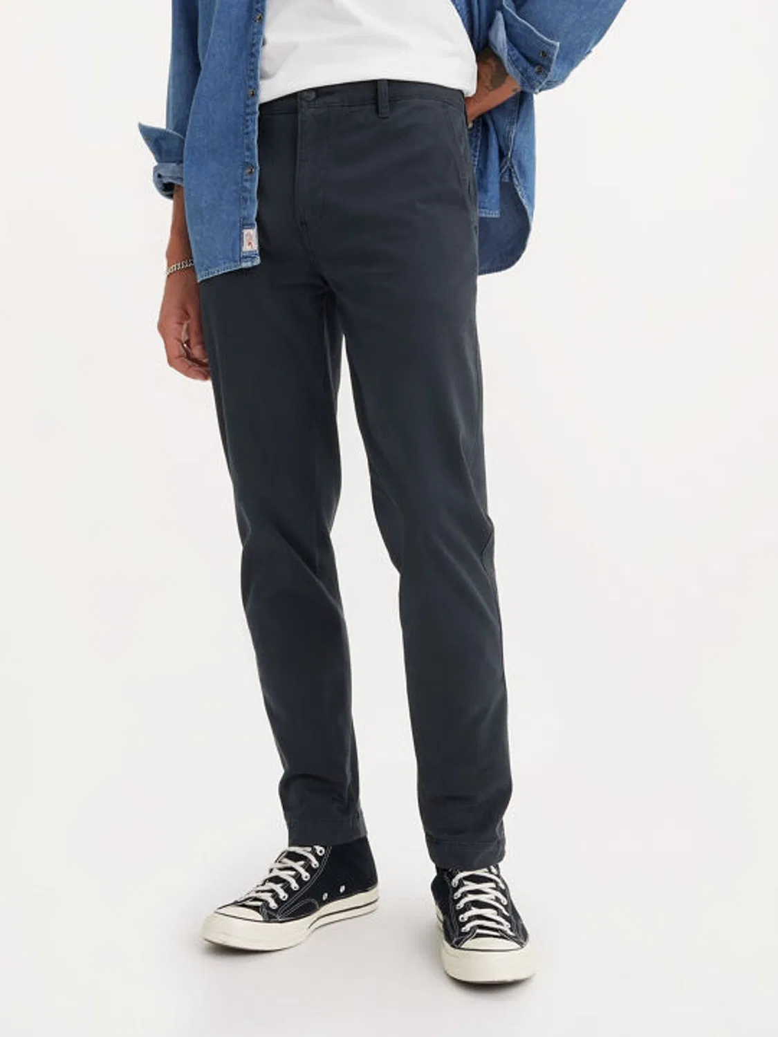 Чиносы Slim Fit Levi's, Темно-синий — фото 2