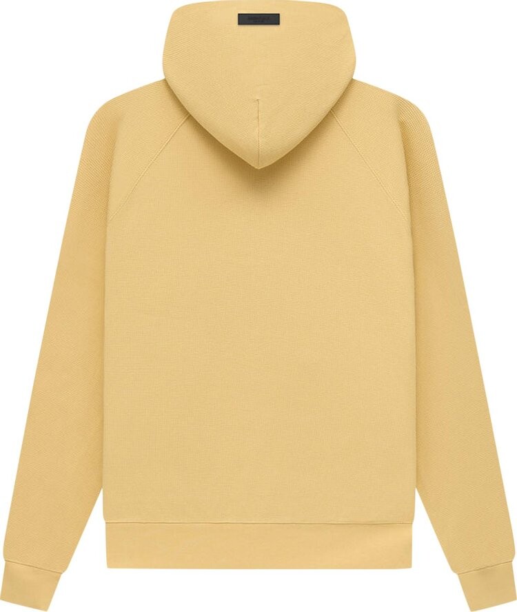 Худи Fear of God Essentials Waffle Raglan Hoodie 'Light Tuscan', желтый — фото 3