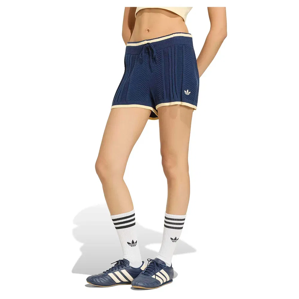 Шорты вязаные Adidas Originals, синий