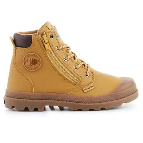 Детские ботинки с высоким берцем Palladium Pampa HI Cuff WP, Orange