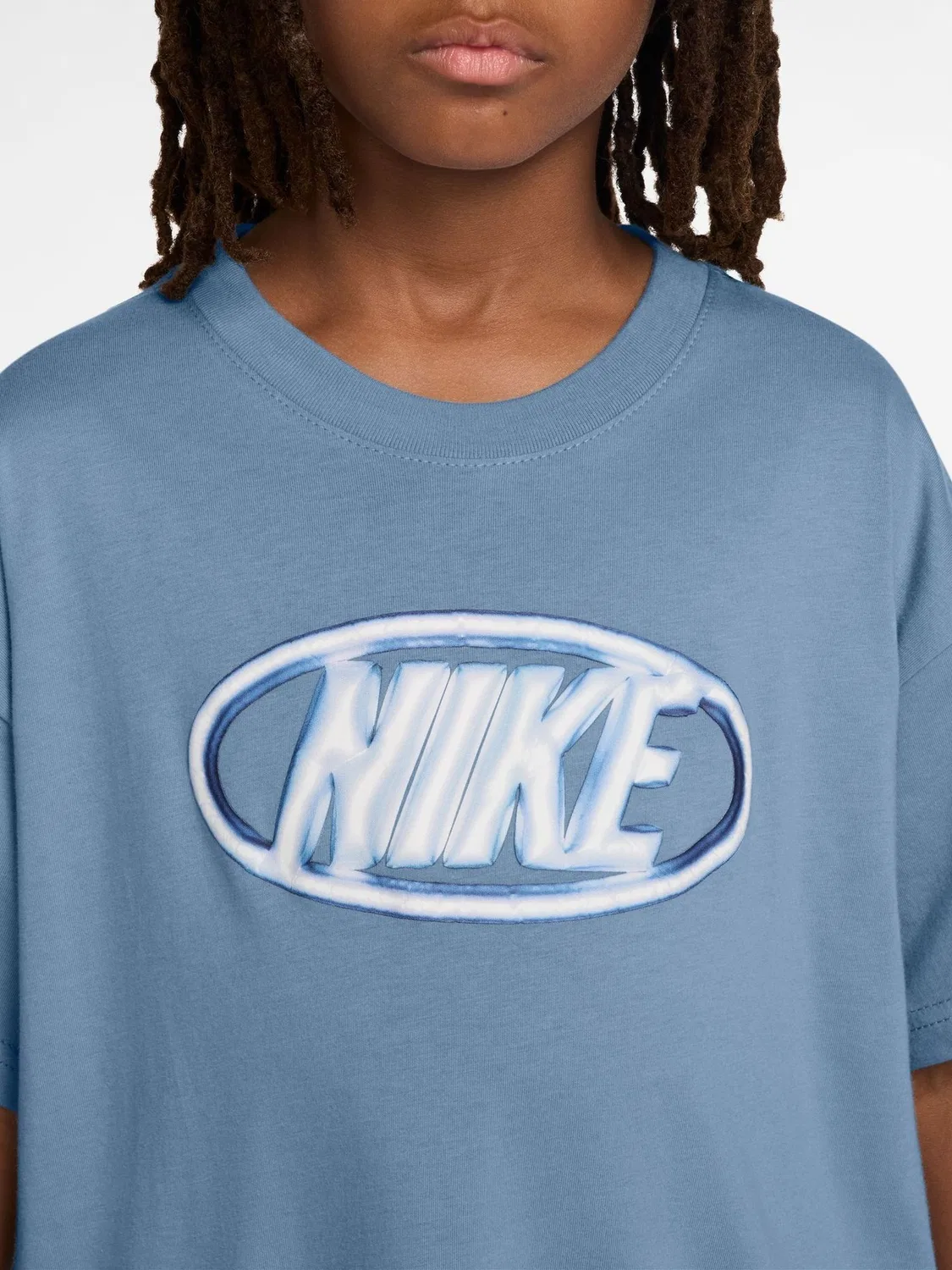 Футболка Nike Max90 Work Blue, синяя — фото 3