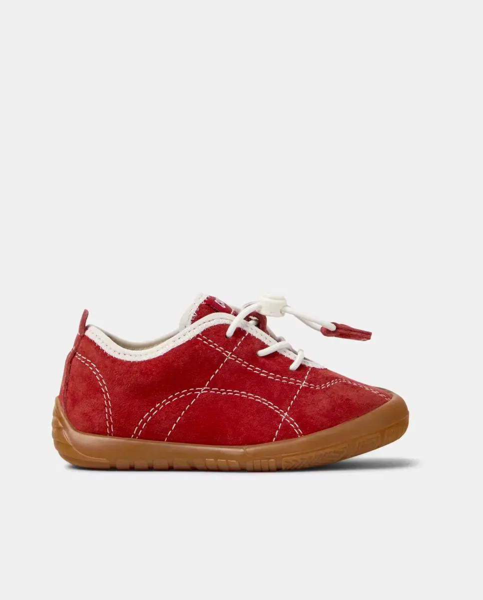 Детские кроссовки для девочек кожаные Path Camper, Rojo