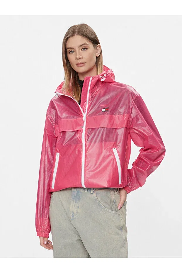 Женское пальто с капюшоном Tommy Hilfiger, Pink