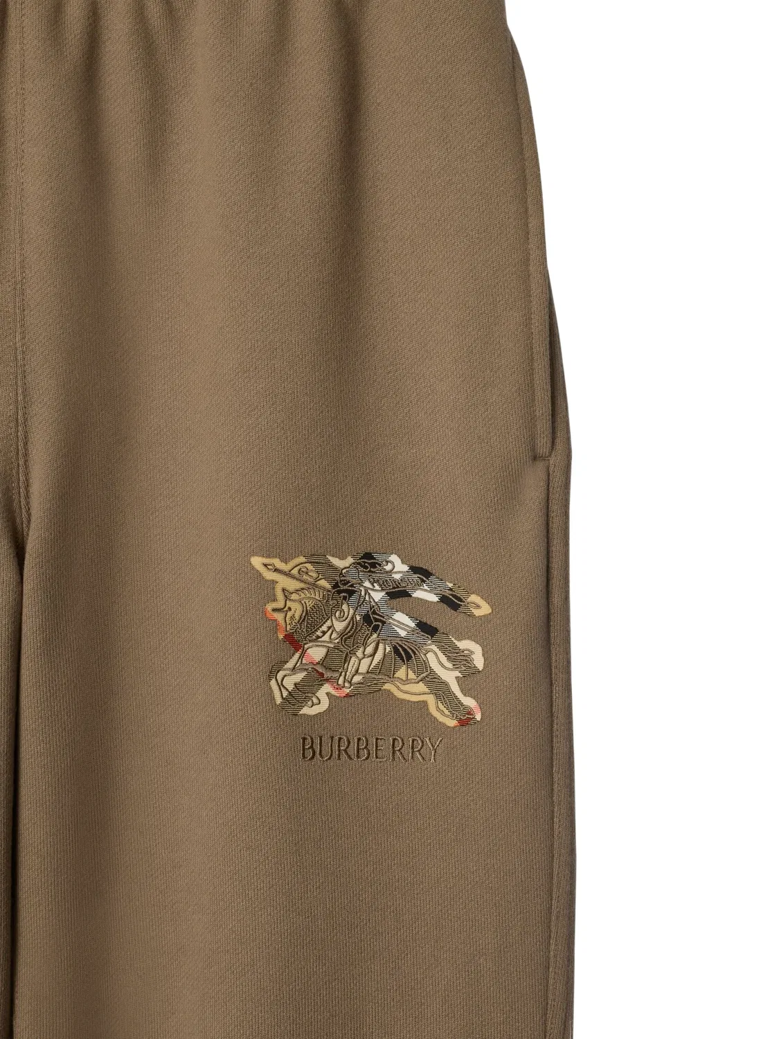 Джоггеры Equestrian-Knight коричневые Burberry, коричневый — фото 2