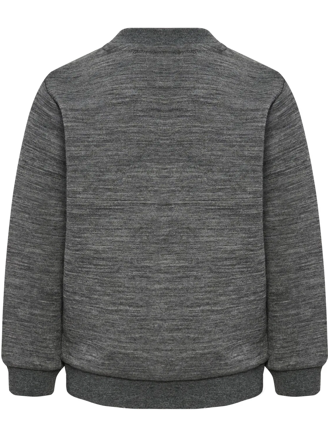 Детский свитшот с принтом Hmlmini Wool Sweatshirt Bee Hummel, Asphaltgrau — фото 2