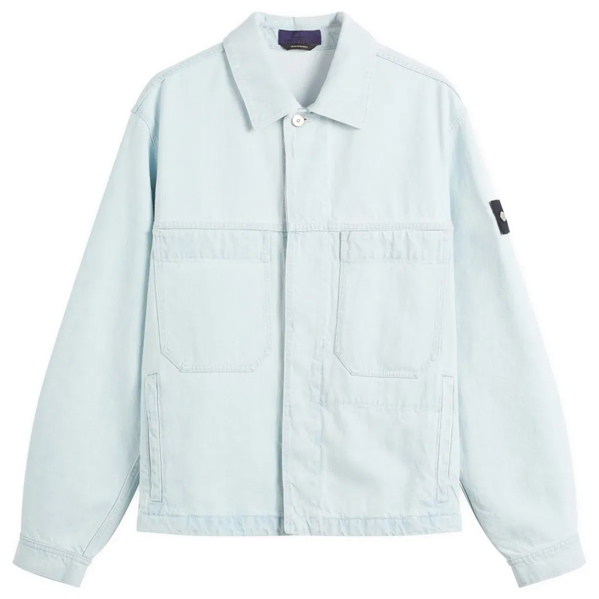 Джинсовая куртка с эффектом выцветания Denim Research Stone Island, Extra Bleach