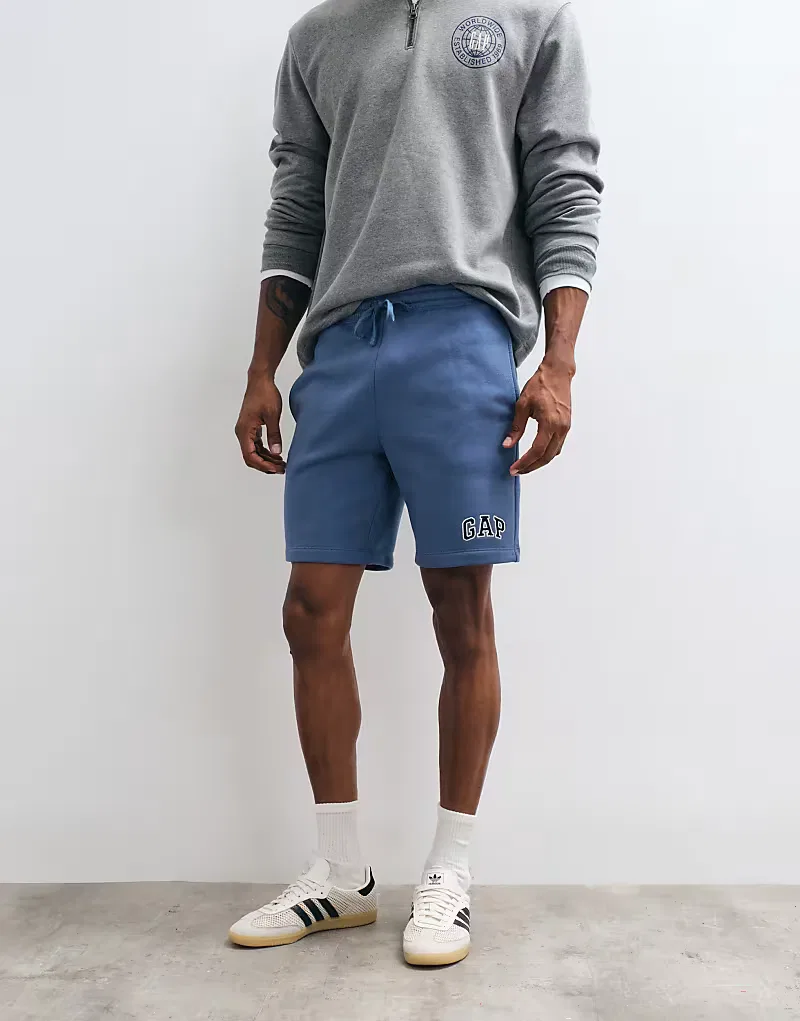 Спортивные шорты GAP Heritage Logo Slim Fit "парусный"