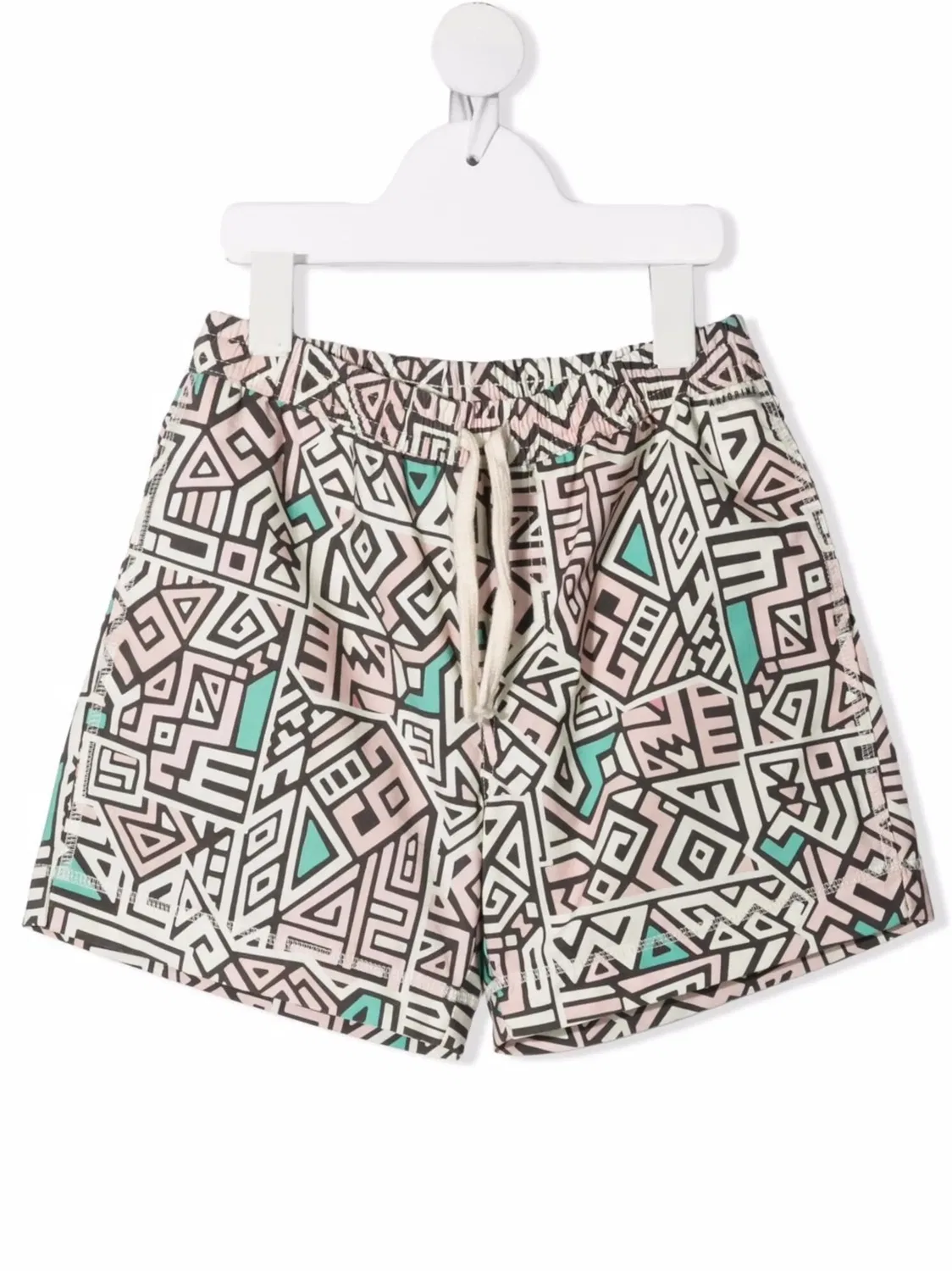 Детские шорты с геометрическим принтом Andorine, нейтральные