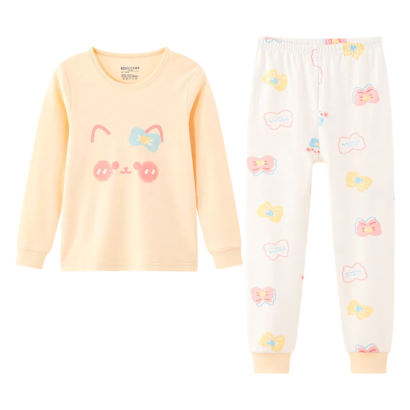 Детский комплект нижнего белья Cute Style Red bean, Beige Yellow
